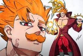 The seven deadly sins, also known as the capital vices, or cardinal sins, is a grouping and classification of vices within christian teachings, although they are not mentioned in the bible. Escanor And Ban Fusion From The Seven Deadly Sins Drawing