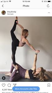 Pin By Audrey Al On All Of The Yoga Partner Yoga Poses Couples Yoga Yoga For Beginners