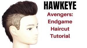 How to get the flow hairstyle Avengers Endgame Hawkeye Haircut Tutorial Thesalonguy Youtube