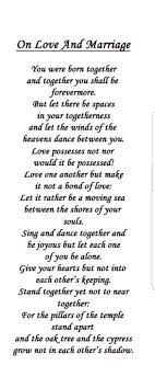 Kahlil Gibran Quotes Love Marriage Ern Ser