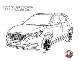 38+ suv coloring pages for printing and coloring. Download Free Mg Coloring Sheets