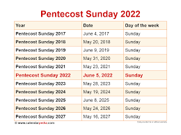 When the liturgical color is white, the numeral is black against a white background. When Is Pentecost Sunday 2022