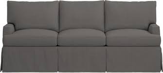Willow modern slipcovered sofa 84wx36dx29h. Hathaway Slipcovered Sofa Shown In Kingston Pepper Sofa Living Room Collections Sofa Seats