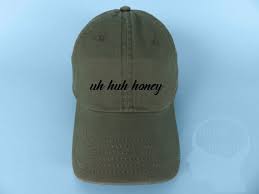 Uh Huh Honey Dad Hat Embroidered Baseball Cap Low Profile Etsy Dad Hats Baseball Hats Dad Hats Baseball Caps