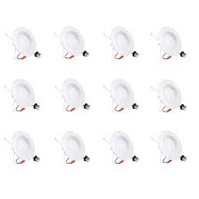 6 inch led light selections on alibaba.com redefine the lighting brilliance of any space. 5 6 Inch Led Can Lights 12 Pack Led Recessed Lights Dimmable Retrofit Led Recessed Lighting Fixture Led Downlight 15w 5000k Daylight White Energy Star Etl 5000k Daylight White 12 Pack Buy Online