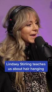Sounds painful @lindseystirling #hairhanging #lindseystirling #pain  #zachsangshow #zachsang #fyp #foryou @onamp