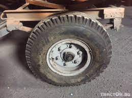 Комплект джанти с нови гуми за ремарке РСД-4 в Гуми за инвентар – Tractor.BG