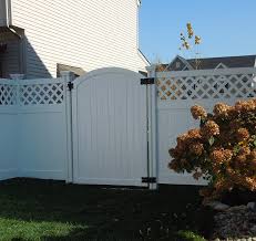 Diy vinyl products is one of the leading wholesale distributors of high quality and aesthetically pleasing vinyl fencing for all purposes. Amazon Com Wambam Traditional 6 By 4 Feet Premium Vinyl Arched Vinyl Gate With Powder Coated Stainless Steel Hardware Garden Gates Tools Home Improvement