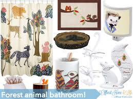 Forest Animal Inspired Bathroom Decor For The Wild At Home Offbeat Home Life Bathroom Decor Bathroom Themes Decor