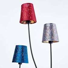 Stehleuchte Jules Stehlampe Lampenwelt Blau Rot Grau Gold