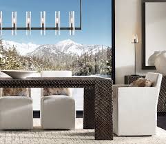 While a concrete slab coffee table could be rather cold on its own, they manage to make their spaces warm and inviting through the use of layered neutral tones. Mountain Home Makeover Mountain Living