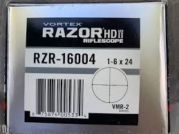 Vortex® engineers and manufactures their hunting and tactical scopes with cutting edge technology and advanced production systems. Vortex Razor Hd Gen Ii 1 6x24 Non E Rkb Armory
