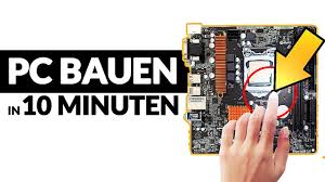 Wir bieten dir eine große anzahl an erzeugnissen in beinahe allen bereichen. Pc Zusammenbauen In 10 Minuten Anleitung Deutsch Youtube