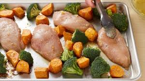 Chicken Sweet Potato Broccoli Sheet Pan Dinner Recipe Sheet Pan Dinners Recipes Sheet Pan Dinners Chicken Sweet Potato
