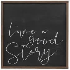Live A Good Story Wood Wall Decor Hobby Lobby 1795079 In 2020 Chalkboard Wall Decor Wood Wall Decor Hobby Lobby Wall Art