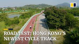 Hong kong cycle lane warning signage | 香港單車徑指示牌. Road Test Cycling Hong Kong S Scenic New Territories Route After New Section Completes 60km Track Youtube