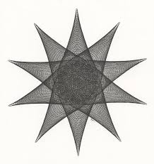 Hand Drawn Star Art Black Starburst Illustration Geometric Etsy Original Ink Drawing Star Art Ink Pen Drawings
