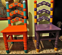 Hand Painted Mexican Furniture Mexican Furniture Furniture Mexican Chairs