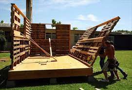 Construct Your Own House Tiny Pallet House Plans 99 Pallets Pallet House Plans Pallet House Pallet Building