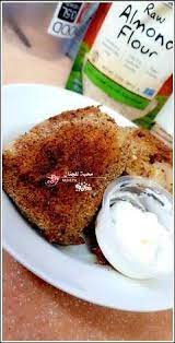 بروستد بدقيق اللوز كيتو بالصور من umreem recipe food breakfast toast