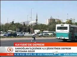 Kayseri'de 10 dakika arayla 3,7 ve 3,6 büyüklüğünde iki ayrı deprem meydana geldi. Kayseri De 4 5 Siddetinde Deprem Dailymotion Video