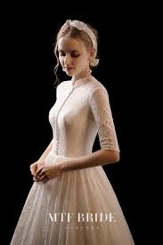 Shop chiffon beaded lace backless wedding dress online. 2020 New Fashion Long Sleeve High Neck Corset Vintage Lace Wedding Dress
