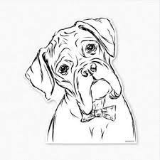 Black And White Boxer Dog Clip Art Cowboy Clip Art Boxer Dog Tattoo Dog Tattoos Dog Tattoo