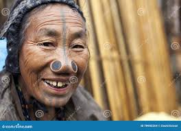 Apatani Tribe editorial stock image. Image of daytime