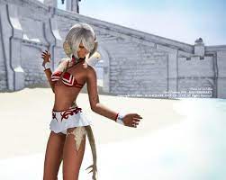 Suina Laurel Blog Entry `海と水着と褐色肌` | FINAL FANTASY XIV, The Lodestone