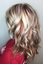 Check out our pictures below and get some inspiration to have funky red highlights in your blonde hair and stay more fashion and sexy this season. Shop 11 Of The Very Best Shampoos For Oily Hair According To Passionate Reviewers Who Get The Greasy Cool Blonde Hair Hair Styles Blonde Hair With Highlights