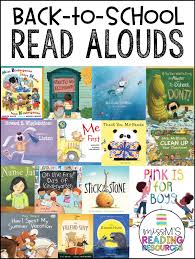 Knopf, borzoi books, and the colophon are registered tradem.arks of random house. Favorite Back To School Read Alouds Miss M S Kindergarten