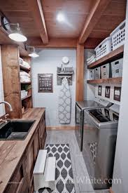 These small laundry room ideas won't break the bank, and will leave you actually wanting to do the laundry. Our Laundry Room Machine Tour Sources Ana White