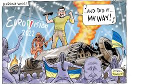 Ukrainian president wins cartoonist Mark Knight's political version of  Eurovision | KidsNews