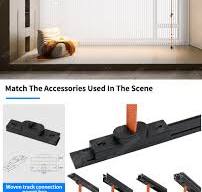 48v Ultra-thin Magnetic Track Light Belt System