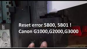 Cara reset printer canon g1000 g2000 g3000. Reset Error 5b00 5b01 Reset Canon G1000 Service Mode Free Without Key Software Youtube