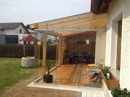 Pergola Glas Und Holz Terrassendach Wintergarten Holz Holzpergola