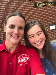 On Tuesday, our 4-H Criminal Justice Camp participants were able to tour  the Sheriff's Office Evidence Room. They enjoyed a very educational  presentation from Evidence Technician Brad Marks. After the evidence tour,