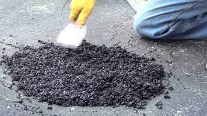 Operate the hair dryer in a sweeping motion. Driveway Pothole Repair Asphalt Driveway Repair Youtube