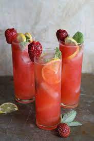 Top with 4 oz of soda or tonic water. Vodka Strawberry Lemonade Cocktails Heather Christo Vodka Strawberry Lemonade Alcohol Drink Recipes Lemonade Cocktail