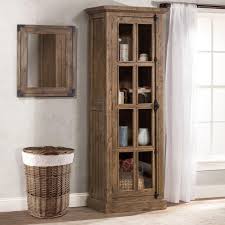 These photo holders started as cabinet doors. Hillsdale Furniture Tuscan Retreat Aged Grey Tall Single Door Cabinet 28 5 W X 18 D X 80 H Overstock 15859319