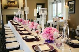Bridal Shower Table Settings Black And White With A Burst Of Color Simple Bridal Shower Bridal Shower Tables Gossip Girl Party