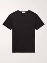 Black Cotton-Jersey T-Shirt | MR P. | MR PORTER