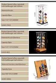 Capsule Storage Coffee Nespresso Pod Stand Bamboo Coffee Pod Holder Buy Tchibo Capsule Holder Coffee Corrugated Paper Cup Holder Coffee Holder