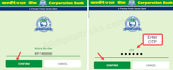 Register on the corporation bank mobile app to use internet banking efficiently through your phone. How To Activate Register Corporation Bank Mobile Banking Corp Ease Alldigitaltricks