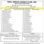 Trail Riders Saddle Club - Youth Game Show