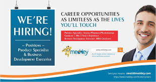 Looking For A Job Meddey Is Hiring Product Specialist Business Development Executive Graduates With S Business Development Career Opportunities Development