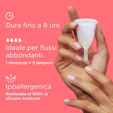 MOONCUP Taglia A - coppetta mestruale originale : Amazon.it: Salute e cura  della persona