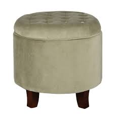 Homepop faux leather square storage ottoman coffee table with wood legs brown. Round Ottoman Coffee Table Target