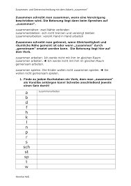 Innen heißt der vorangegangene begriff. Zusammen Und Getrenntschreibung Adverb Zusammen Unterrichtsmaterial Im Fach Deutsch Deutsch Unterricht Unterrichtsmaterial Deutsch Lernen