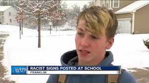 There's a thin line between law and order. Franklin Hs Student Labels Drinking Fountains White And Colored Youtube